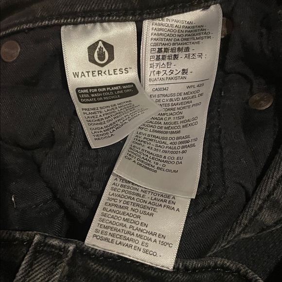 Levi's Black 511 Denim Jeans W28/L30 - Picture 4 of 8